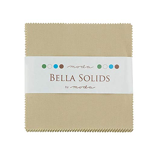 Bella Solids Tan Charm Pack 42 Squares 5