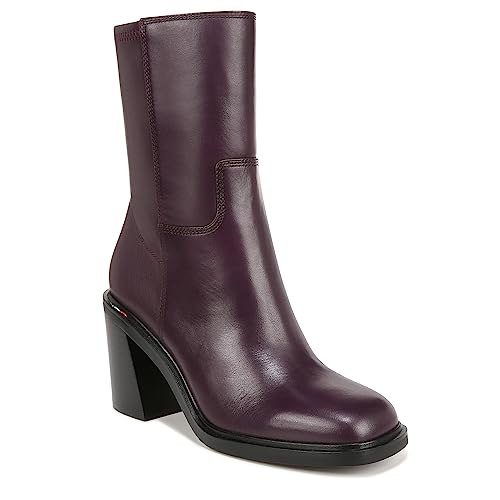 Franco Sarto Women's Penelope Mid Calf Chunky Heel Bootie Boot