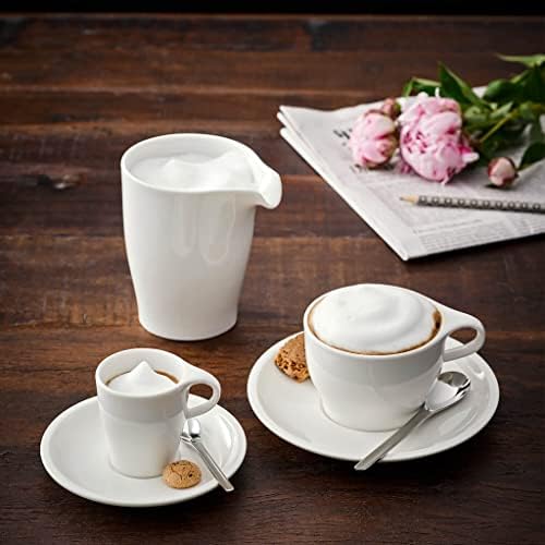 Villeroy und Boch Coffee Passion 2-częściowy zestaw do espresso, porcelana premium, biały