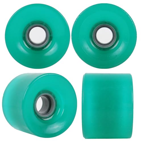 Blank Longboard Wheels 70mm x 50mm Aqua USA Centerset 78A