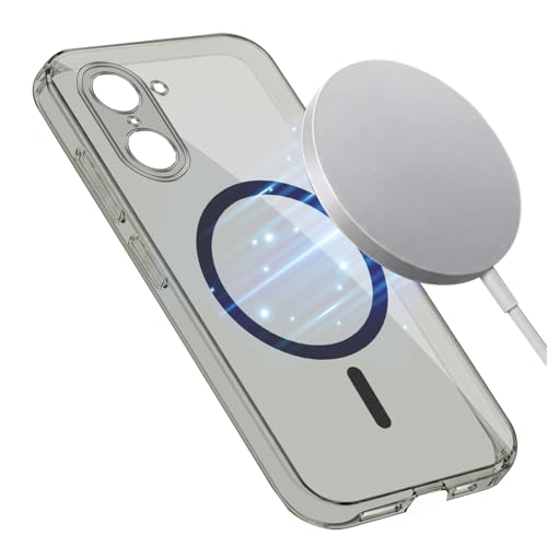 Image of Jkobi Lifetime Anti-Yellow MagSafe Compatible Clear Back Cover Case for Oneplus Nord CE 5 (Sleek Hard Crystal | Shockproof and Camera Protection)