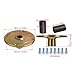 YC Yier 2pcs 23 Tooth Spline 4 Stud Wheel Rear Axle Hub for ATV Quad Bike Dune Buggy Go Kart Golf Cart Four Wheelers Tricycle Trike DIY Parts