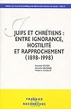  Juifs et Chrétiens: Entre ignorance, hostilité et rapprochement (1898-1998)