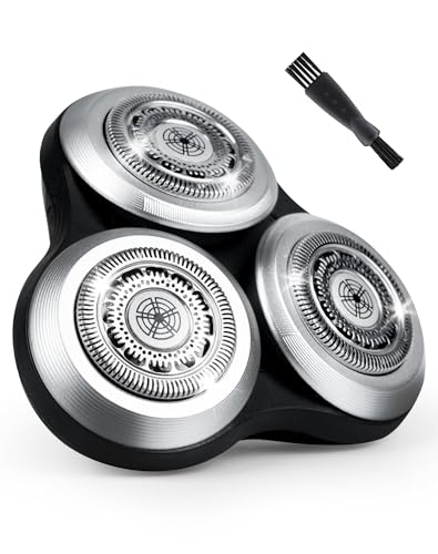 Scherkopf kompatibel mit Philips Series 9000 (S9000 S9911 S9731 S9711 S9511 S9522 S9111 S9031 S9988) Ersatzscherkopf Ersatzkopf Ersatzklinge mit Basis Rasierkopf Präzisionsklinge