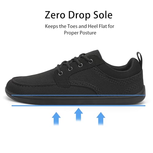 Men's Barefoot Shoes Wide Toe Box Minimalist Shoes for Men Zero Drop Sole Non Slip Walking Running Sneakers3
