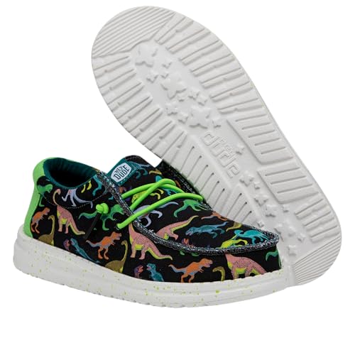 Image of Hey Dude Kids Wally Dino (Little Kid /Big Kid) | Casual Shoes