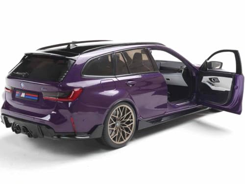 Solido BMW M3 G81 1:18 Twilight Purple miniatura 7