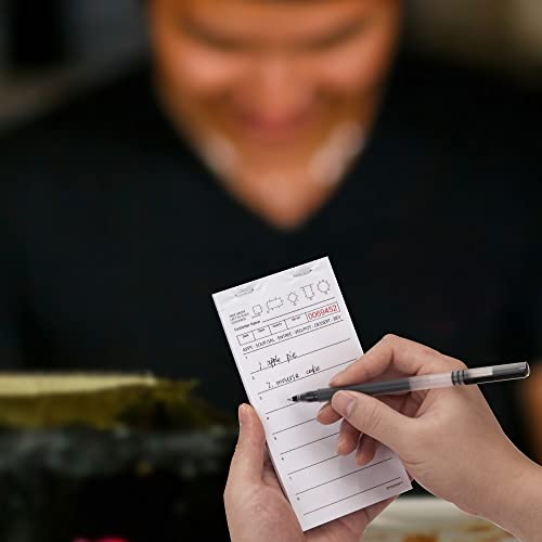Dgbdpack Guest Check Pads Ep-3616Wp-1 (10 Pads), Total 500 Sheets White Waitress Notepad, Server Order Pads For Restaurant #TOP4