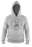Capucha integrada adidas Sudadera Unisex Community Line., Unisex Adulto, con Capucha., adiCL02B-80900-M, Gris y Negro., Medium