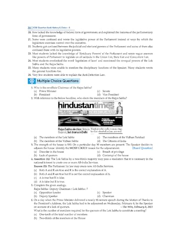 Image of Gurukul by Oswal ICSE Class 10 History & Civics Most Likely Question Bank for 2027 Exam | Chapterwise & Categorywise Questions, Competency Based Practice, 2025 Board Paper & SQP, MCQ Explanations