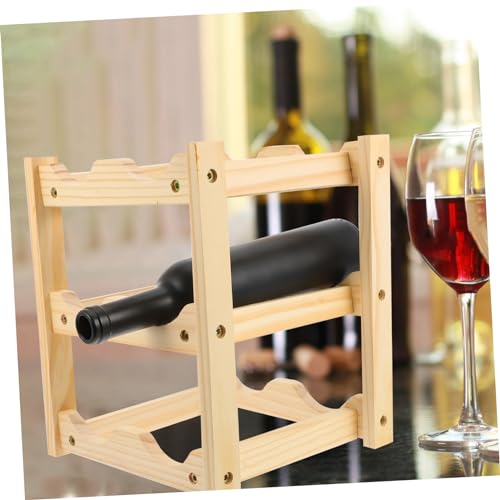 Soporte para Botellas de Vino de Madera 6 Botellas miniatura 7