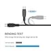 JEDELEOS TI84 USB Cable for Texas Instruments Calculator, TI-84 Plus, TI-84 Plus C Silver Edition, TI 89 Titanium, TI Nspire CX/TI Nspire CX CAS Graphing Calculators (Pack of 2)