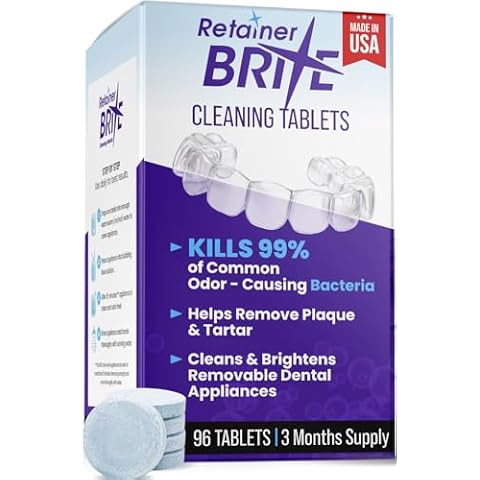 Retainer Brite Cleaning Tablets for Appliances Cover