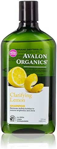 Avalon Organics Clarifying Shampoo, Lemon, 11 Fl Oz