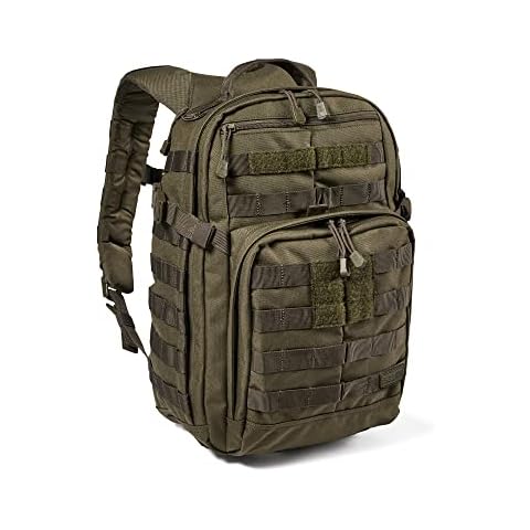 5.11 Tactical Backpack‚ RUSH 12 2.0 Tactical Molle Pack with Laptop Compartment (Ranger Green) Cover