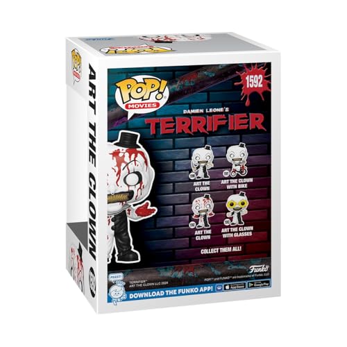 Figurine Funko Pop! Terrifier 2 Art The Clown Vinyle de Haute Qualité Cadeau Idéal - vue 6