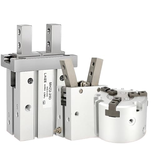 Vérin pneumatique MHS3 double effet à haute précision mécanique 63-D - 3