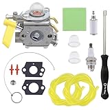 Amazeful CS26 308054043 Carburetor for Ryobi RY09056 CS26 CS30 SS26 SS30 25cc 26cc 30cc String Trimmer Weed Eater Homelite 308054013 308054003 308054077 RY28040 RY28020 RY28000 RY09053 RY09055