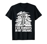 Fluglotse, Flugzeug, Flugservice, ATC, Geschenke T-Shirt