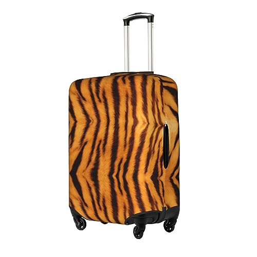 Tiger Striped Pattern Print Decorative Washable Luggage Cover Personalized Anti Scratch Suitcase Protector2