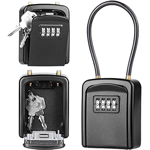 Diyife Weatherproof Portable Key Safe Lock Box Cover