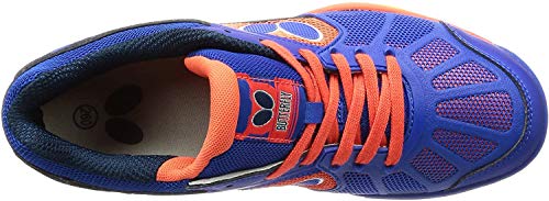 Image of Butterfly Lezoline Rifones Shoes - Professional Table Tennis Shoe with Footwork Support, Flexibility, Shock Absorbing Cushion, Gripping Ping Pong Shoe