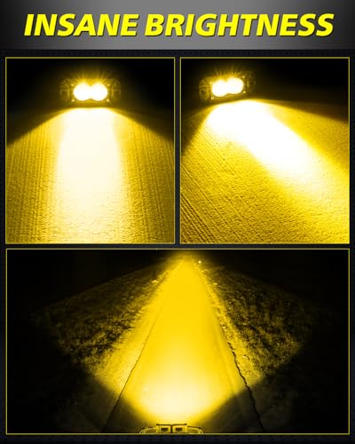 Lámparas LED Ámbar Flush Mount 40W CREE para Vehículos miniatura 4