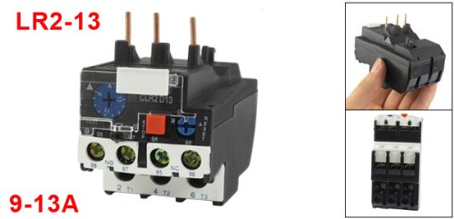 Sourcingmap LR2-13 13A 9-13A 3-Phase 1NO 1NC Electric Thermal Overload Relay - Image 2