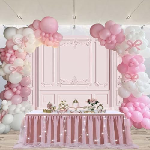 Fondo Fotográfico Rosa 7x5ft para Fotografía en Sala Vacía miniatura 4