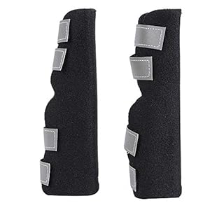Kniebandage für Hunde, 1 Paar Sprunggelenk Schutz Bandage Gelenkbandage Stützbandage für Schützt Wunden und Hilft bei Gelenkentzündung und Arthritis