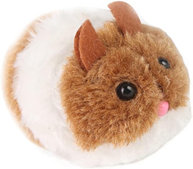 Ratón Mecánico Juguete Gato Juguete De Peluche, Ratón Juguete Mecánico, Gato Cuerda Ratón Felpa Cuerda Rata Carreras Lindo Mecánico Movimiento Divertido Juguete Jugar Para Gato Perro Mascota Color