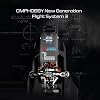 OMPHOBBY M2 EVO MK2 RC Helicopter for Adults Dual Brushless Motors Direct-Drive 6 Channel RC Helicopters Outdoor, Superior 3D Remote Control Plane Gifts Newly Upgraded Mini Drone BNF White