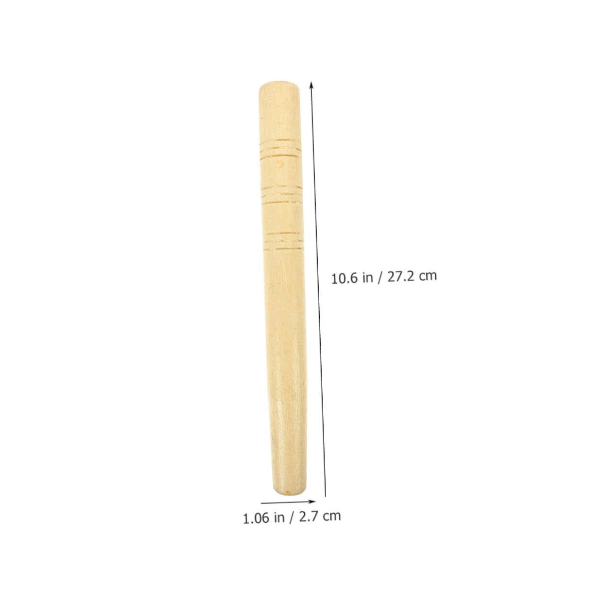 SOLUSTRE Ergonomic Wooden Handle for Shovel Hoe Garden Tool Handle Replacement Parts