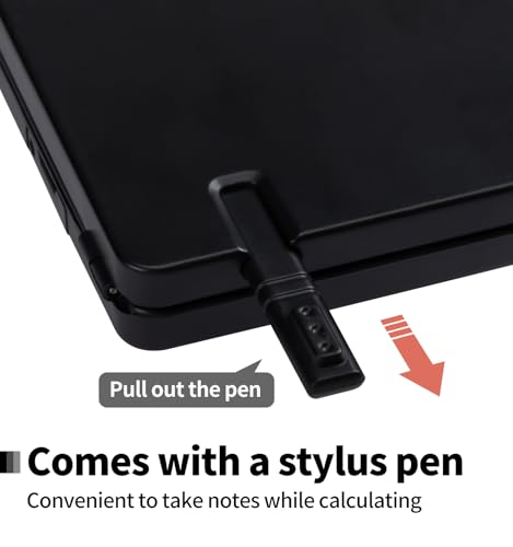 Brandpindda Desk Portable Basic Calculator with Notepad and Stylus の商品画像 3