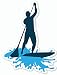 Stand Up Paddle Board SUP Sticker Decal by NALU