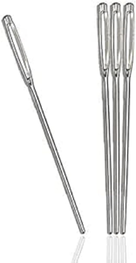 Smyrna Needles Without Point No. 1 Silver col 2.40 x 70 mm