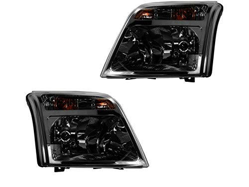 Headlight Assembly Set of 2 - Compatible with 2010-2013 Ford Transit Connect