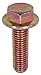 U-Turn - M10-1.50 x 35 mm Hex Flange Bolt Din 6921 10.9 Zinc Yellow (10 Pack)