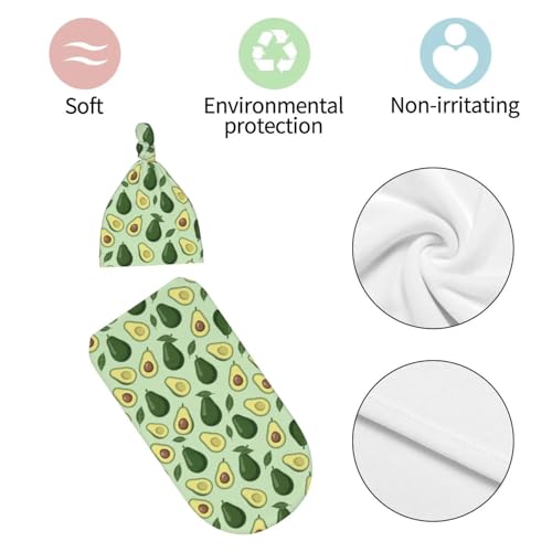 Image of Cute Swaddle Blanket for Baby, Soft Swaddling for Newborn Unisex Baby Stuff, Shower Gifts