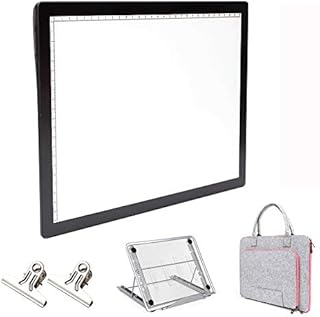 Upgrade Wireless A4 LED Tracing Board, Portable LED Light Box 5 Dimmable Brightness