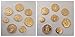 Eurofusioni Monedas Romanas Imperiales chapada de Oro - Set 8 Emperadores Antigua...