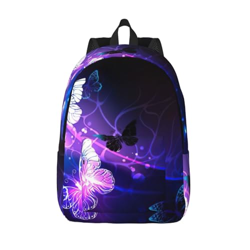 Sac à dos voyage imprimé papillons EdWal pour protéger votre ordinateur portable