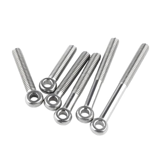 Tornillo con argolla M6 de acero inoxidable ultra resistente para anclajes botes y hogar 2
