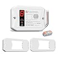 RV Carbon Monoxide & Propane Detectors, VITITE Dual CO/LP Gas Alarm with Digital Display, Replacement for Old RV Gas Detector #20-441 & #30-442, Hardwired - DC 12V, Surface ? Flush Mount, White