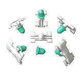 Lieferumfang: 10x Clips 10x Seitenleisten Klammer Klips für Befestigung Clips Halterung  CL-0027