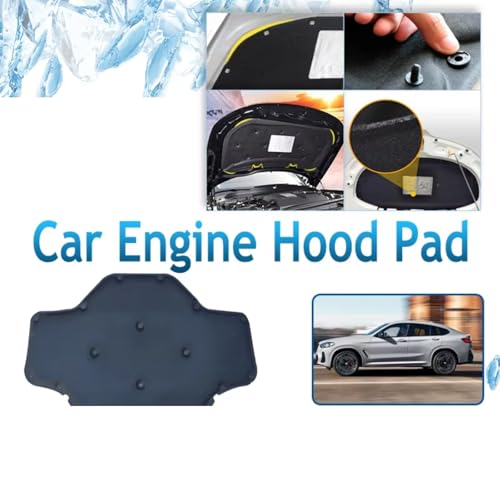Housse d'isolation phonique capot pour BMW X4 G02 2018-2025