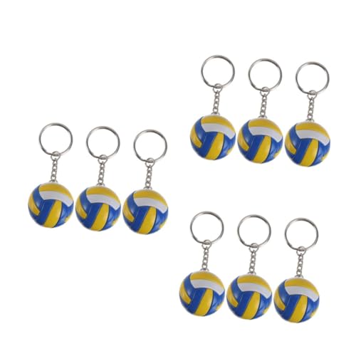 Porte-ballon de volley-ball en PU résistant Abaodam - Lot de 9