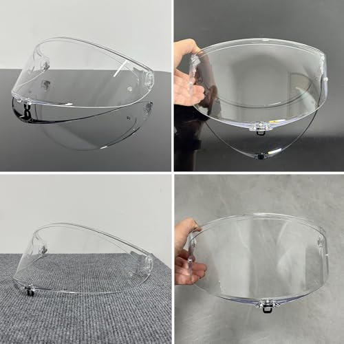ヘルメットバイザーレンズ, オートバイヘルメットバイザーゴーグルレンズ AGV K6 K6Sヘルメット用 UVカットバイザー(Clear)
