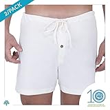 Cottonique Men's Drawstring Loose Boxer Shorts (L/XL)