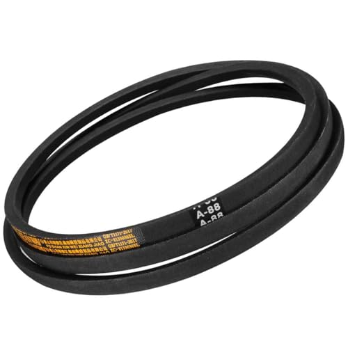 TA-VIGOR A-88 V-Belt 88 Inner Length 13mm Width 8mm Thickness, Rubber Drive V-Belt for Power Transmission, Replacement A-Section V-Belt for Automotive, Industrial and Agricultural Equipment